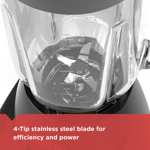 Black + Decker Crush Master 10Speed, Black Countertop Blender